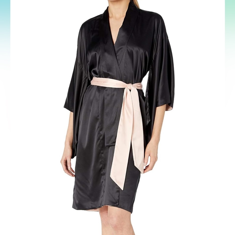 Dear Drew Manhattan Nights Kimono robe S BNWOT